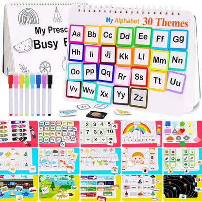 My Preschool Busy Book 📚 Best First Educational Book 📦 for kids