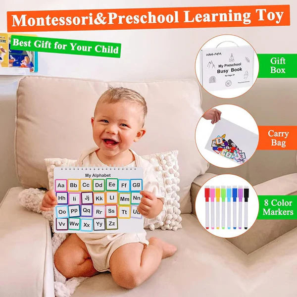 My Preschool Busy Book 📚 Best First Educational Book 📦 for kids